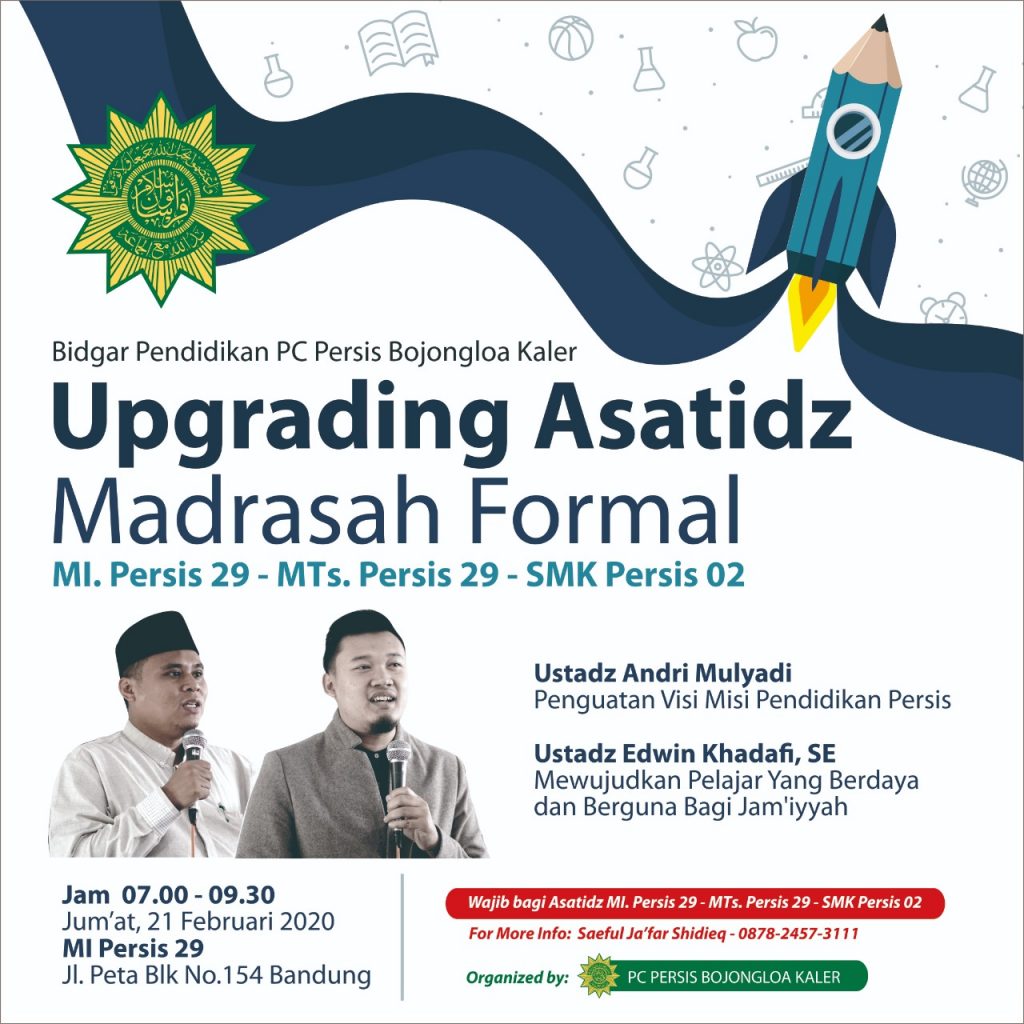 Upgrading Asatidz Madrasah Formal